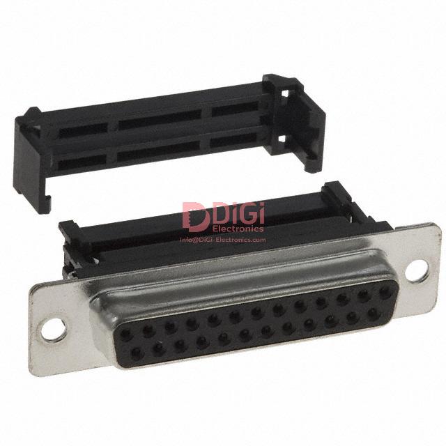 A-DFF25LPIII/Z The Assmann WSW Components A-DFF25LPIII/Z is a D-Sub connector assembly featuring 25 positions and female sockets. It is designed for free hanging (in-line) mounting.