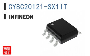 CY8C20121-SX1IT The Infineon CY8C20121-SX1IT is a microcontroller operating at 2.4V to 5.25V. It features an I2C interface and comes in an 8-SOIC package.