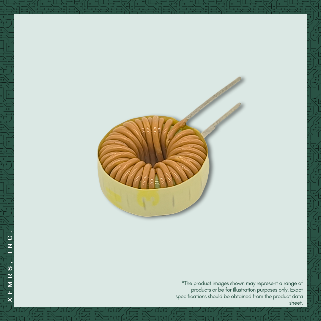 XF0025HV-VO The XFMRS XF0025HV-VO is a toroidal inductor featuring 20.6 uH of primary inductance and a maximum DCR of 0.045 Ohms. It operates within a temperature range of -40 to 85C.
