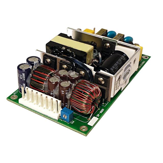 1011393CH The Integrated Power Designs 1011393CH is a 45W AC/DC converter featuring multiple outputs including 5V, 24V, and +/-12V. It offers a universal input and an open frame chassis mount design.
