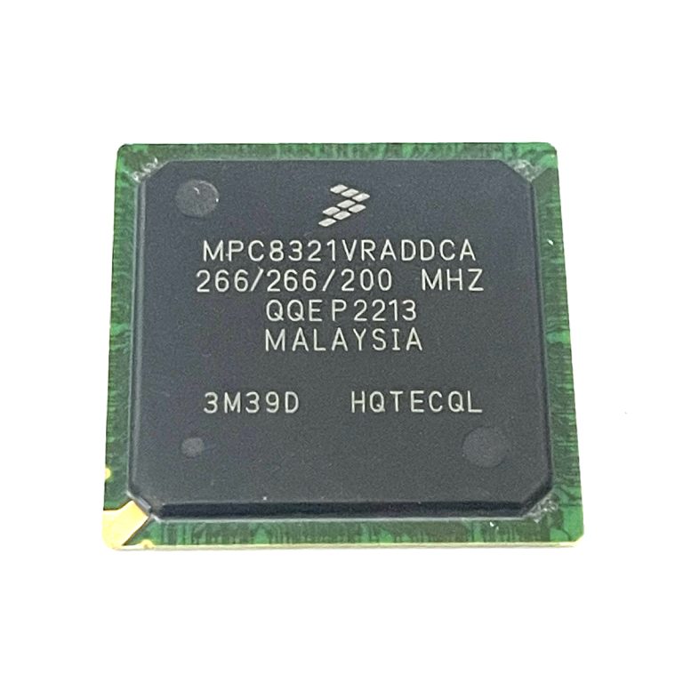 MPC8321VRADDCA The MPC8321VRADDCA is a microcontroller from Freescale Semiconductor. It features RoHS3 compliance and MSL 1 Unlimited.