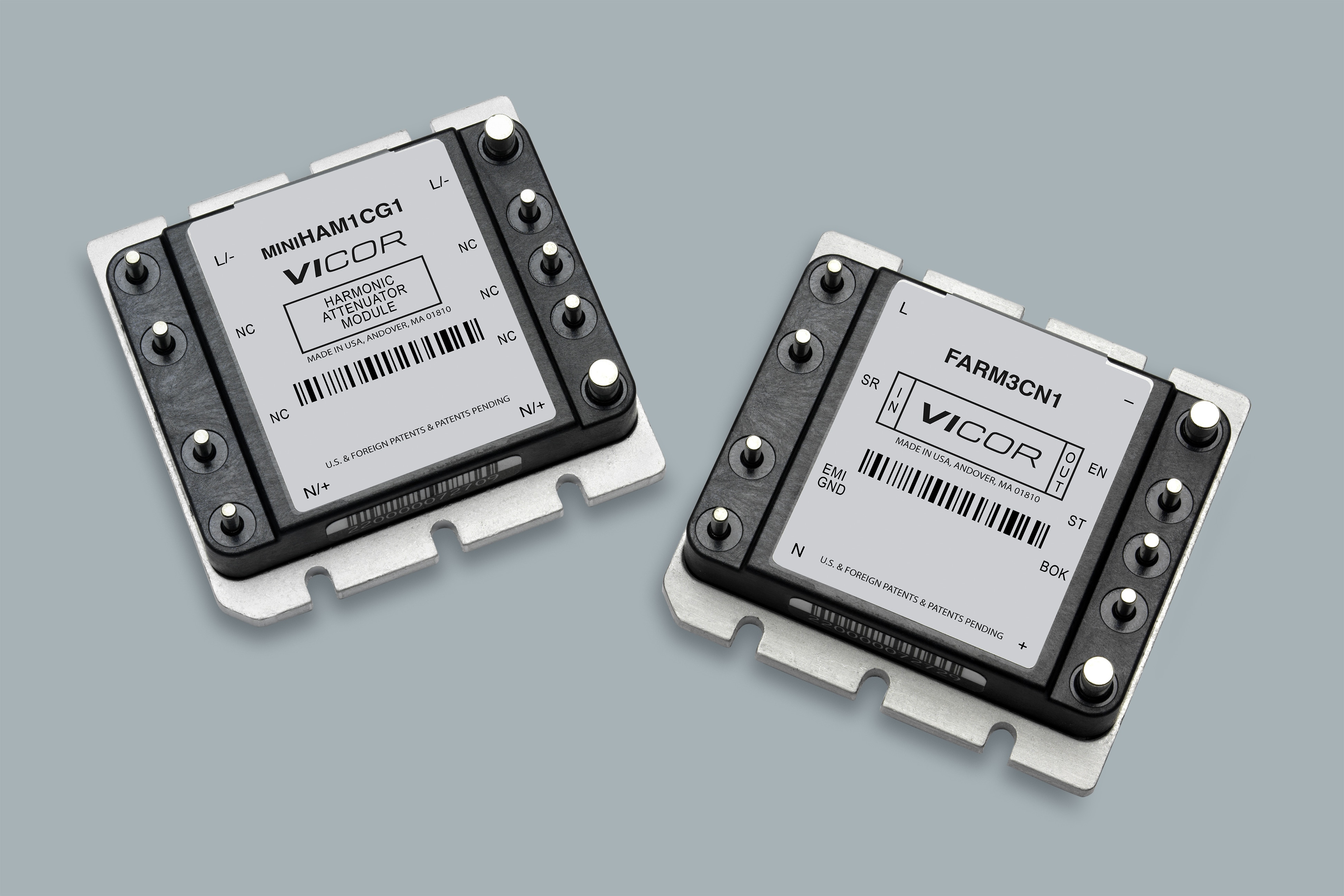 EN1C21 The Vicor EN1C21 is an AC front-end power solution featuring passive Power Factor Correction and autoranging. It operates within a temperature range of -20°C to +100°C.