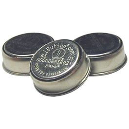 DS1904L-F5# The DS1904L-F5# is an iButton Real-Time Clock module from Dallas Semiconductor. It utilizes the 1-Wire protocol for serial data transfer and features a rugged MicroCan package.