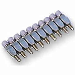 16897307 The TE Connectivity (Entrelec) BJM6 Jumper Bar Assy 10P BK10, part number 16897307, is a jumper bar accessory for terminal blocks. It is designed for use in control panel devices.