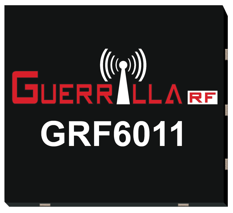 GRF6011 The Guerrilla RF GRF6011 is a linear, ultra-low loss SPDT Failsafe Switch designed for applications requiring high linearity and failsafe operation. It operates across a frequency range of 0.1 to 6.0 GHz.