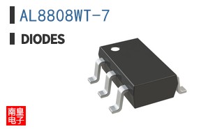 AL8808WT-7 The Diodes Incorporated AL8808WT-7 is a cost-effective, low EMI buck LED driver. It operates from a 6V to 30V input and delivers up to 1A of constant current.