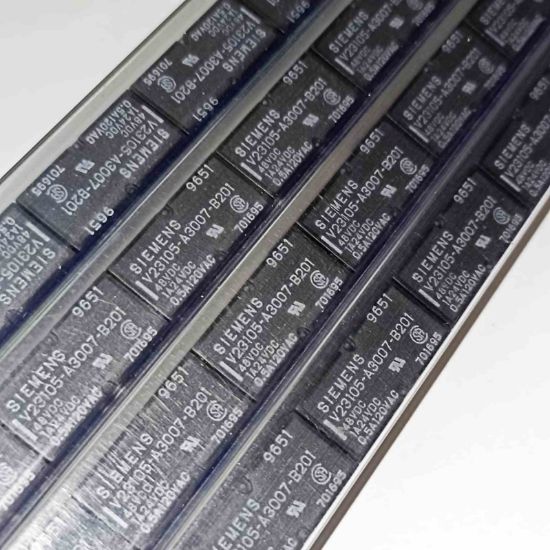 V23105-A3007-B201 The Siemens V23105-A3007-B201 is a relay featuring RoHS3 compliance and an MSL 1 rating. It is designed for reliable performance in electronic circuits.