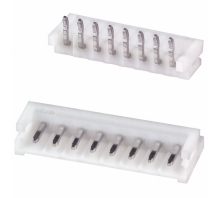 S8B-EH (LF)(SN) The JST S8B-EH(LF)(SN) is a connector header featuring 8 positions and a 2.50mm pitch. It is designed for through-hole, right-angle mounting.