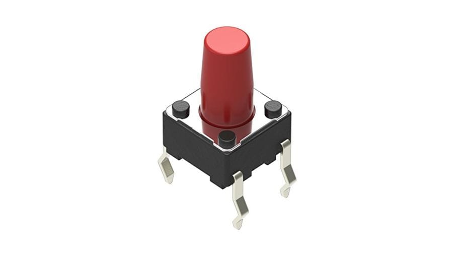 SKHHBSA010 The Alps Alpine SKHHBSA010 is a TACT Switch™ from the SKHH Series, featuring a snap-in mounting type. It offers a typical operating force of 2.55N and a travel of 0.25mm.