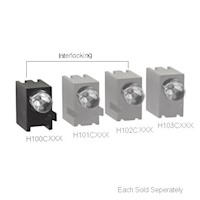 H100CGD The Bivar Inc. H100CGD is a green LED assembly designed for circuit board mounting. It features a 3mm diffused lens and a right-angle, through-hole configuration.