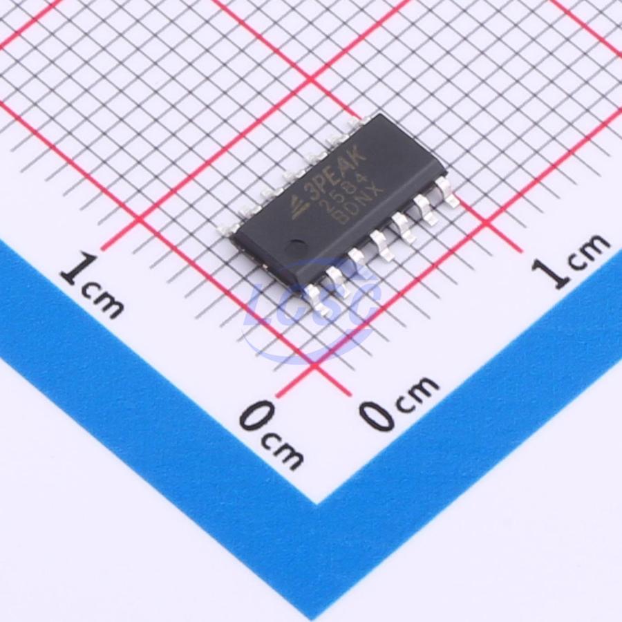 TP2584-SR The 3PEAK TP2584-SR is a high voltage operational amplifier with a 10MHz bandwidth and 8V/μs slew rate. It operates from a 3V to 36V supply.