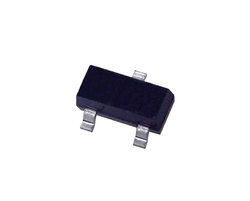 VP0610T-T1 The Vishay VP0610T-T1 is a P-Channel MOSFET with a 60V drain-source voltage rating. It features low on-resistance and is housed in a TO-236 surface mount package.