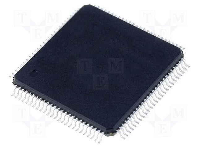 XC9572-15TQG100 The Xilinx XC9572-15TQG100 is a CPLD with 72 macrocells and 72 I/O pins. It operates at 5VDC with a propagation delay of 15ns.