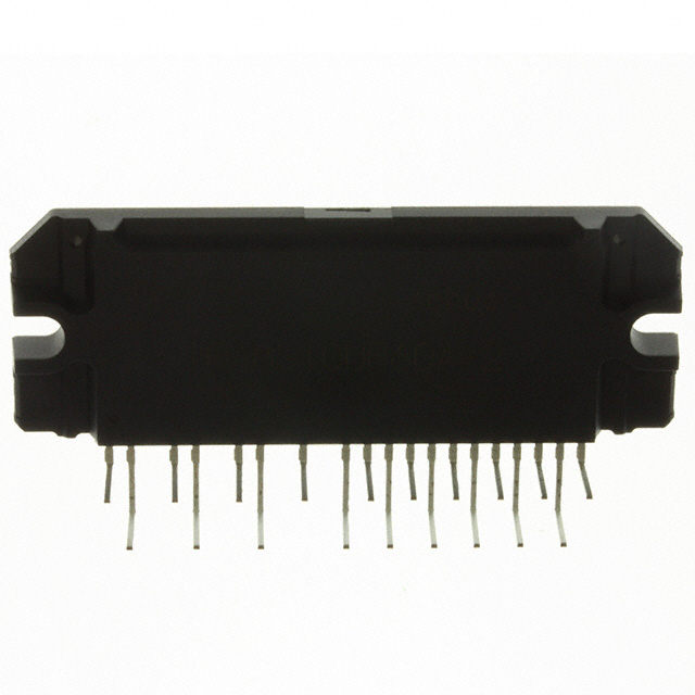IRAMS10UP60A-2 This is a 10A, 3-Phase IGBT power driver module from ON Semiconductor. It features through-hole mounting and a 23-PowerSIP package.