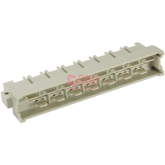 9060152912 The Harting 09060152912 is a DIN 41612 connector featuring 15 positions and a panel mount design. It utilizes quick connect termination and has a UL94 V-0 flammability rating.