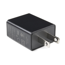 TOL-11456 The SparkFun Electronics TOL-11456 is a 5V, 1A AC/DC wall adapter designed for ITE (Commercial) applications. It features a NEMA 1-15P input connector and a USB A receptacle output.