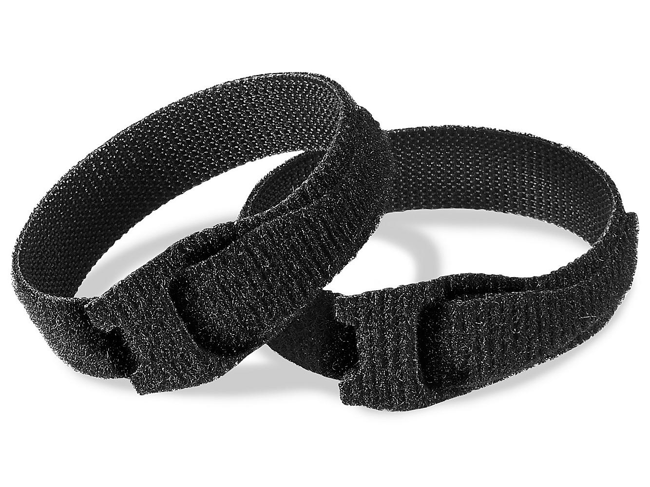 S-17102 This is a Velcro Brand S-17102 cable tie, measuring 8 inches in length and 3/4 inches in width. It is constructed from Polypropylene hook and Nylon loop.