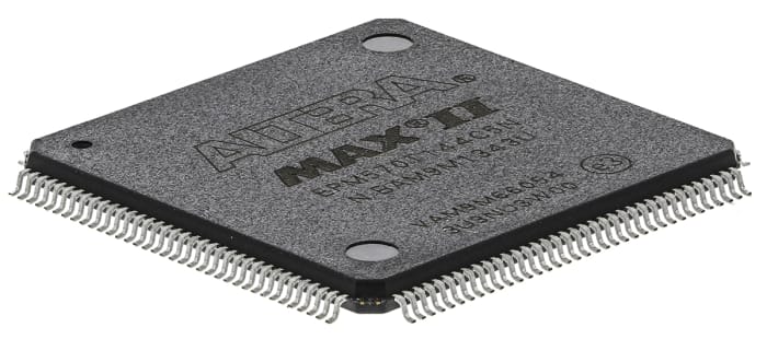 EPM570T144C5N The Altera EPM570T144C5N is a Complex Programmable Logic Device from the MAX II series. It features 440 macro cells and 116 user I/Os.