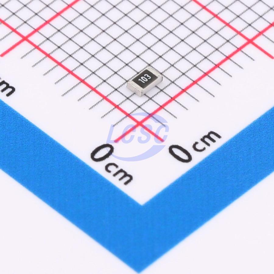 WR08X103JTL The Walsin Technology WR08X103JTL is a surface mount chip resistor. It features RoHS3 compliance and an MSL 1 rating.