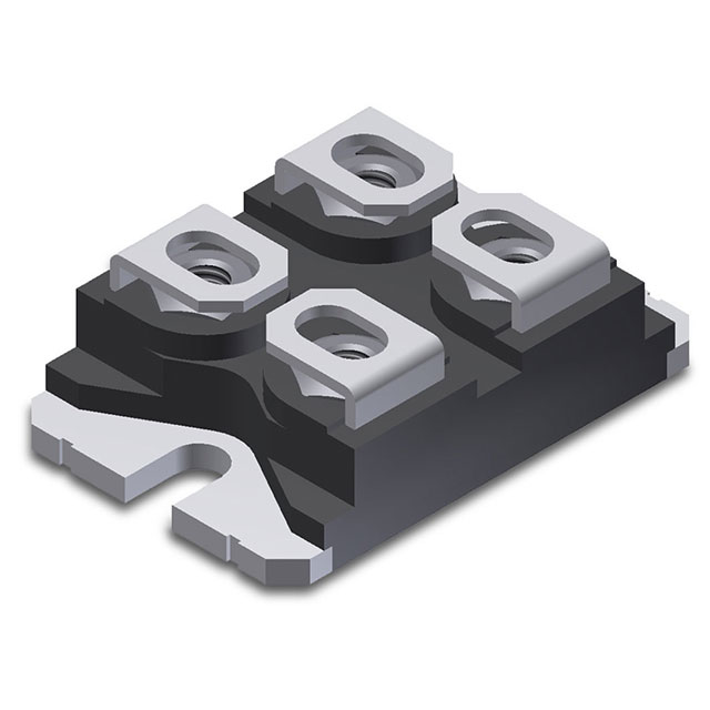 DSEI2X60-04C The IXYS DSEI2X60-04C is a fast recovery diode array with two diodes in series connection, rated for 200A average rectified current per diode and a forward voltage of 1.8V at 60A.