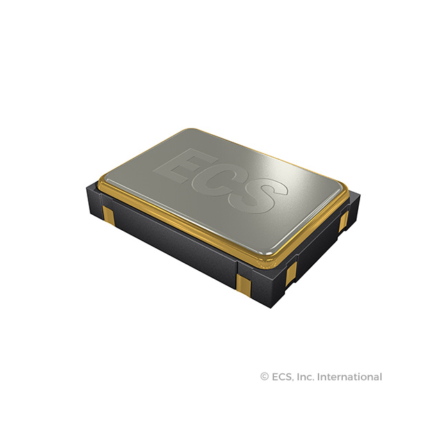 ECS-VC-TXO32-S3-33-100-BN-TR 10 MHz VCTCXO (Voltage Controlled Temperature Compensated Crystal Oscillator) from ECS Inc. with Clipped Sine Wave output, ±280 ppb frequency stability, and 3.3V supply voltage.