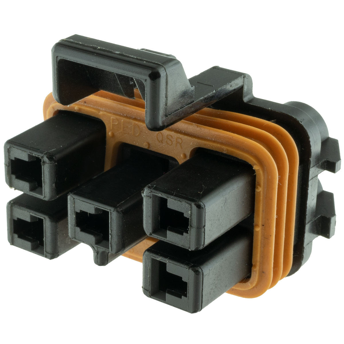12124634 The Aptiv PLC 12124634 is a 5-way sealed female connector from the Metri-Pack 280 series. It features RoHS3 compliance and an MSL of 1.