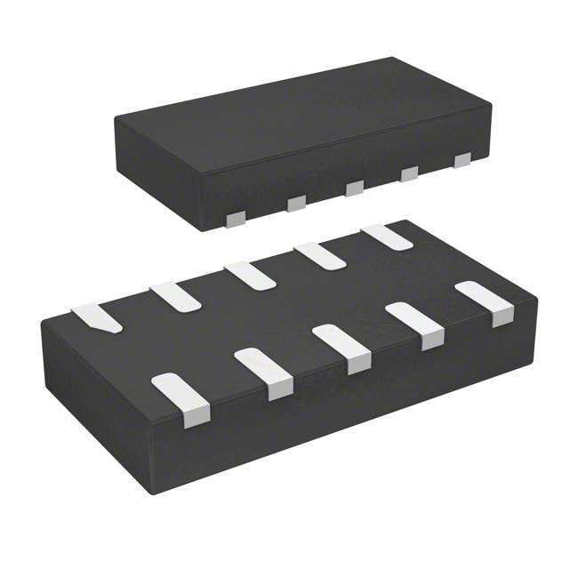 ECMF04-4HSWM10 ECMF04-4HSWM10 is a 4-line signal line common mode choke from STMicroelectronics. It features a max current rating of 100mA, ESD protection, and is surface mountable in a 10-UFDFN package.