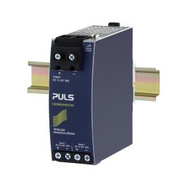 YR80.242 The PULS YR80.242 is a MOSFET redundancy module designed for 12-28V DC input and capable of handling up to 80A output current. It features DIN rail mounting for easy integration.