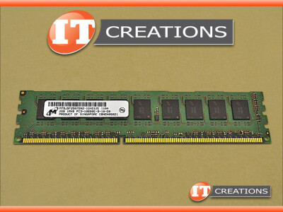MT9JSF25672AZ-1G4D1ZE This Micron MT9JSF25672AZ-1G4D1ZE is a 2GB PC3-10600E DDR3-1333 server memory module. It features Unbuffered ECC with a CL9 CAS latency.