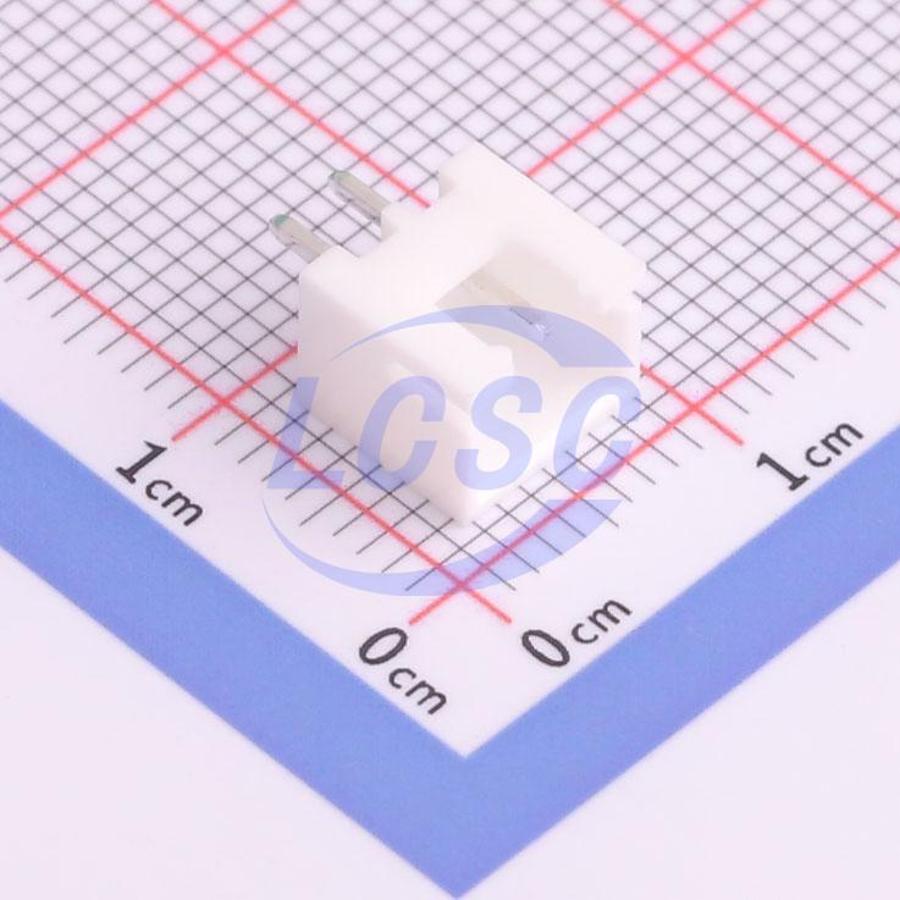 ZX-XH2.54-2PZZ The Megastar ZX-XH2.54-2PZZ is a wire to board connector featuring a 2.5mm pitch and 2 positions. It is designed for through-hole mounting.