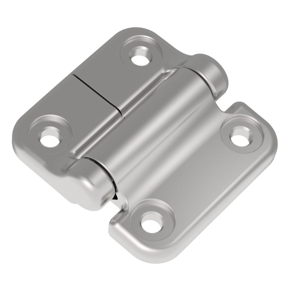 E6-70-408S-24 The Southco E6-70-408S-24 is a large-size constant torque hinge made from passivated Stainless Steel 316. It offers symmetric torque of 0.9 N-m in both forward and reverse directions.