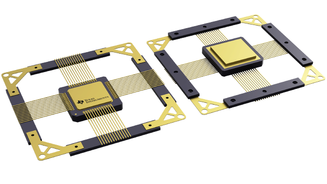 5962-0720401VXC The Texas Instruments 5962-0720401VXC is a radiation-hardened, 14-bit digital-to-analog converter with a 400 MSPS update rate. It features an LVDS-compatible input interface and scalable current outputs.