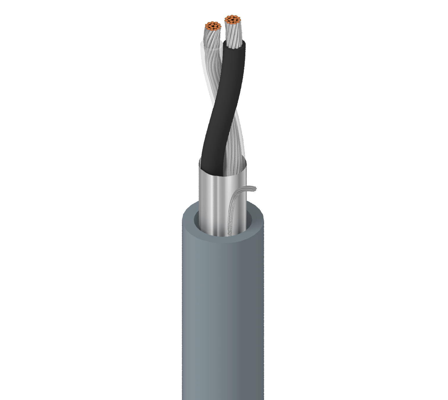 8762 The Belden 8762 is a 2-conductor, 20AWG tinned copper cable with PE insulation and a PVC jacket. It is suitable for audio, control, and instrumentation applications.