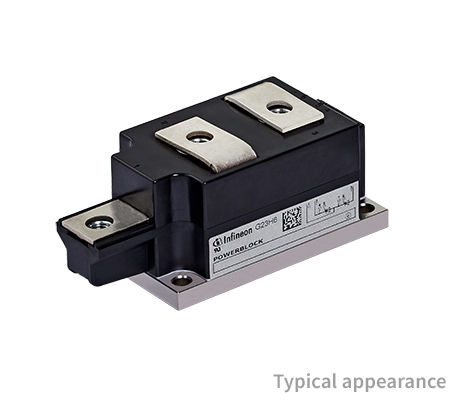 TD260N22KOF The Infineon TD260N22KOF is a phase control thyristor module with a repetitive peak voltage of 2200V and an average on-state current of 260A. It features an industrial standard package and pressure contact technology.