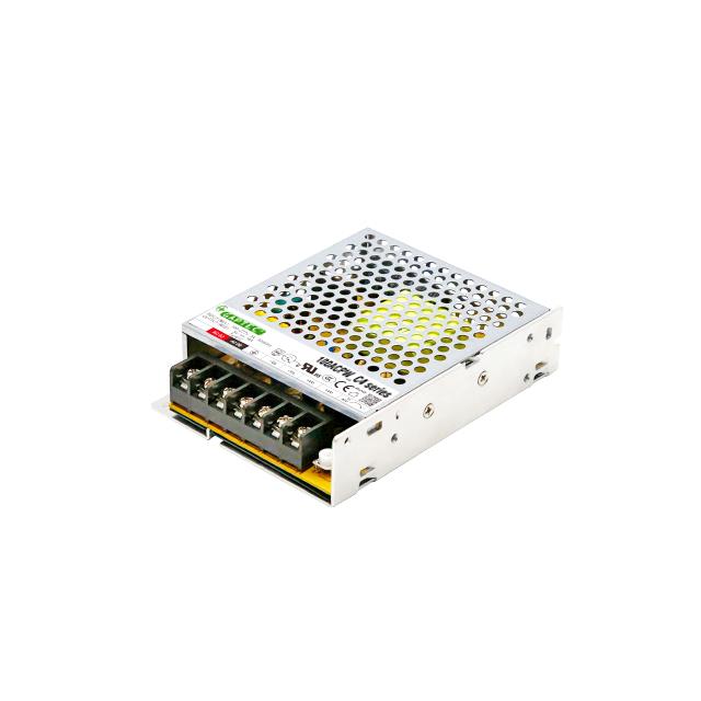 100ACPW_36S4 The GAPTEC Electronic 100ACPW_36S4 is an enclosed AC/DC converter with a 101W power rating and a 36V output voltage. It features adjustable output and DC input capability, suitable for chassis mounting.