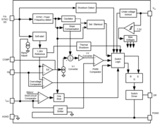 LM3488QMMX The Texas Instruments LM3488QMMX is a DC DC Switching Controller. It operates with an input voltage range from 2.97V to 40V and supports output voltages up to 500V.
