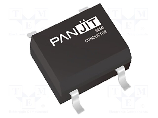 TS1100S The PANJIT TS1100S is a Schottky bridge diode with a reverse voltage rating between 40V and 100V. It is supplied in a MICRO DIP package.