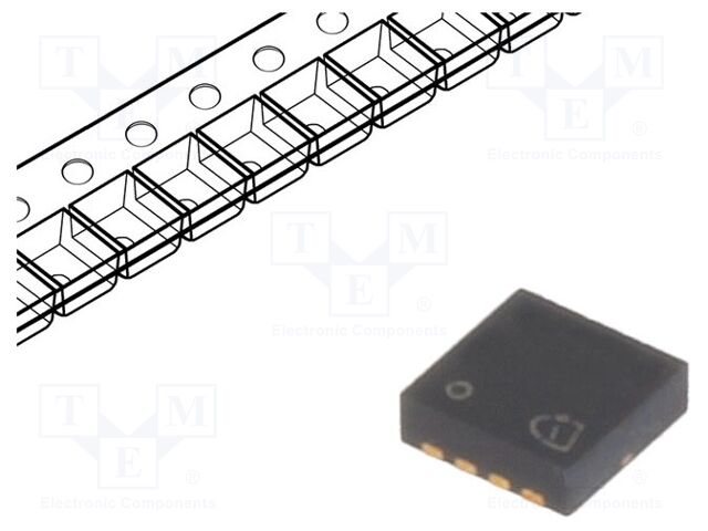 BSZ050N03LSGATMA1 N-Channel MOSFET with 30V drain-source voltage rating. Supports 16A continuous drain current at 25°C ambient and 40A at case temperature.