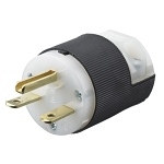 HBL5666C The Hubbell HBL5666C is a straight blade plug with a 15A 250V rating. It features an Insulgrip design for secure handling and a durable, impact-resistant nylon housing.