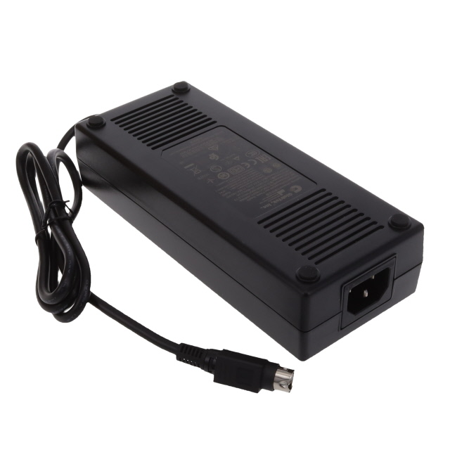 TR9CJ11800YL4IMR6B The GlobTek, Inc. TR9CJ11800YL4IMR6B is a 160W AC/DC desktop adapter with a 13.5V output and 11.8A current. It features Level VI efficiency and a Class I form factor.