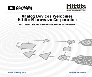 HMC1055 The HMC1055 is an RF Switch IC from Hittite Microwave. It operates from DC to 4 GHz with a supply voltage range of 1.2V to 5V.