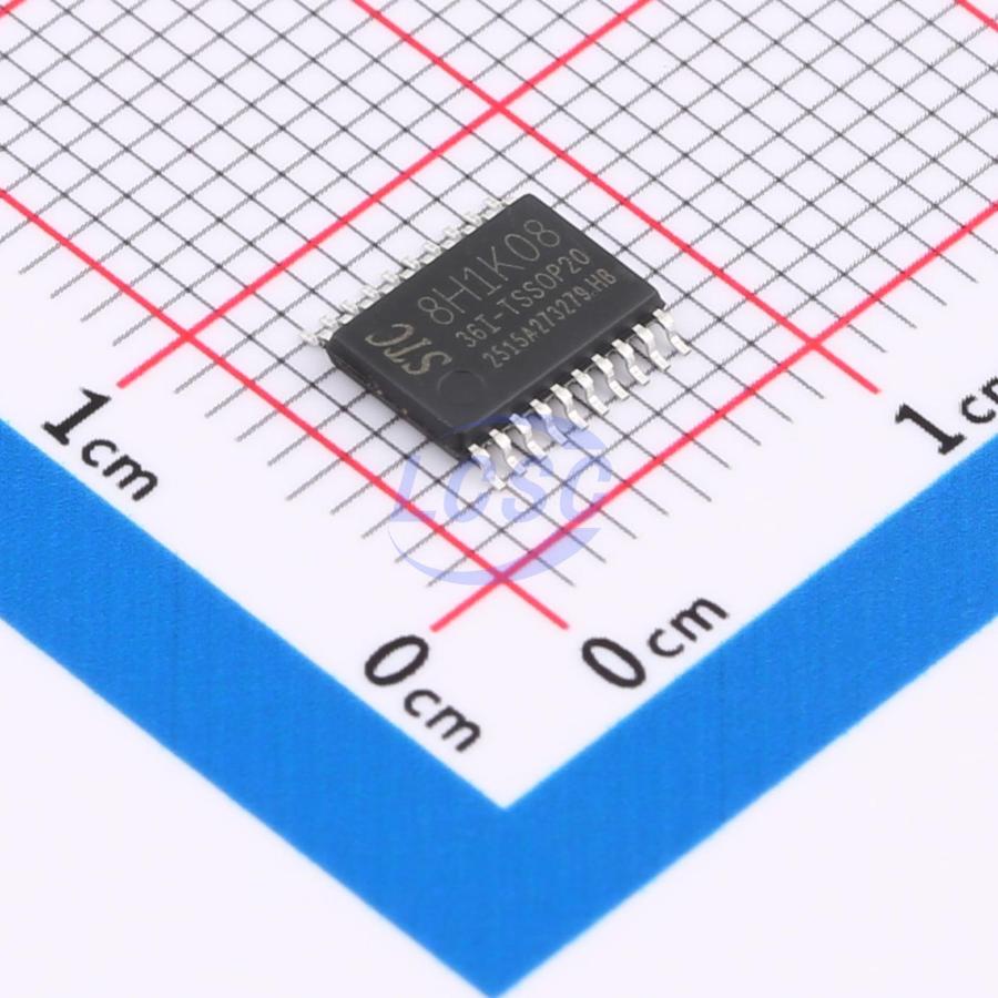 STC8H1K08-36I-TSSOP20 The STC8H1K08-36I-TSSOP20 is a microcontroller from STC Microelectronics. It offers RoHS3 compliance and an MSL 1 rating.