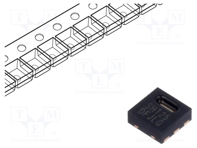 1-100769-01 The Sensirion 1-100769-01 is a temperature and humidity sensor. It features a wide operating range and an I2C interface.