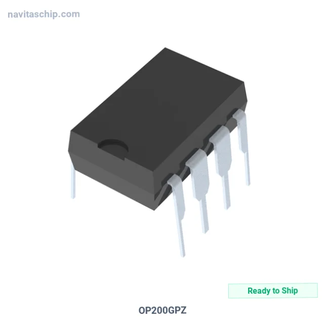 OP200GPZ The OP200GPZ is a general-purpose operational amplifier from Analog Devices Inc. It features 2 circuits in an 8-PDIP package.