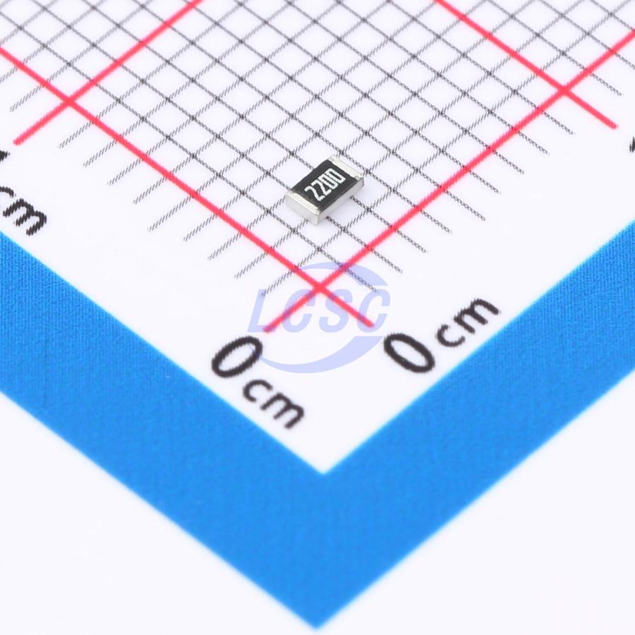 RC0805FR-07220RL The Yageo RC0805FR-07220RL is a surface mount chip resistor with a resistance of 220 Ohms and a tolerance of ±1%. It has a power rating of 1/8W and operates within a temperature range of -55°C to 155°C.