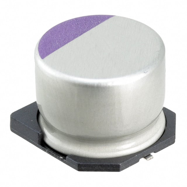 16SVP150M The Panasonic Electronic Components 16SVP150M is a 150 µF, 16 V aluminum polymer capacitor. It features a low ESR of 30mOhm and is RoHS3 compliant.