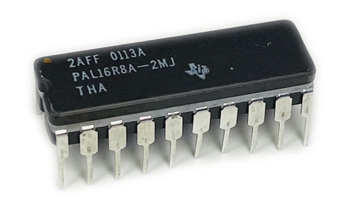 PAL16R8A-2MJ The Monolithic Memories PAL16R8A-2MJ is a PLD (Programmable Logic Device). It features RoHS3 compliance and an MSL of 1 Unlimited.