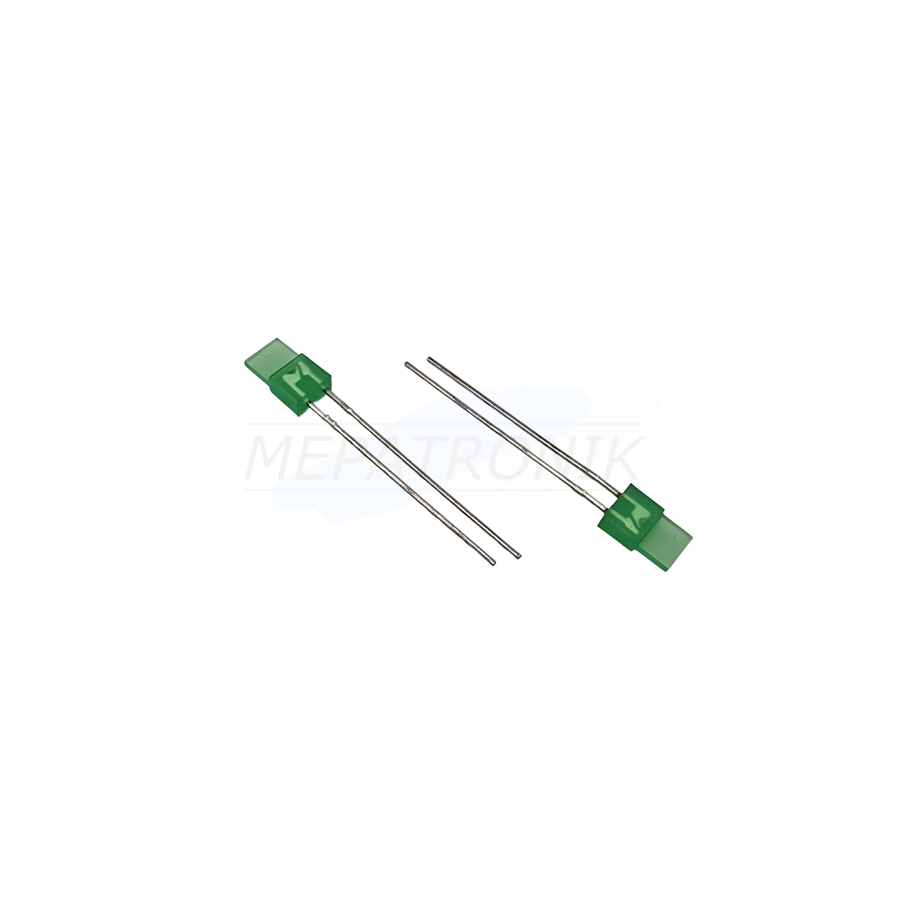 L113GDT The Kingbright L-113GDT is a green, diffused, rectangular LED designed for through-hole mounting. It features a 110° viewing angle and a typical forward voltage of 2.25V.
