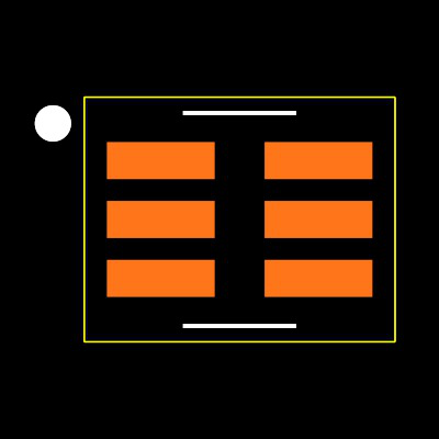 BC847BPN,165 NPN/PNP general-purpose transistor pair with 45V collector-emitter breakdown voltage, 100mA collector current, and DC current gain of 200-450. Surface-mount package in 6-TSSOP (SOT363).