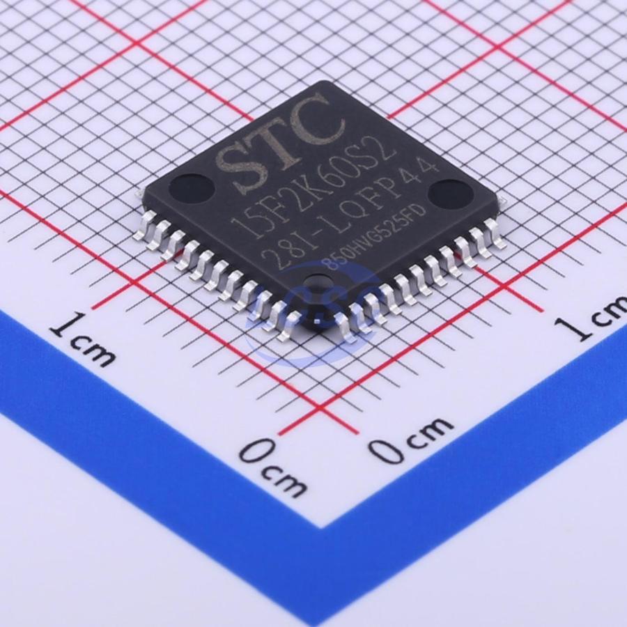 STC15F2K60S2-28I-LQFP44 The STC15F2K60S2-28I-LQFP44 is a microcontroller from STC Micro. It is RoHS3 compliant and has an MSL rating of 1 Unlimited.